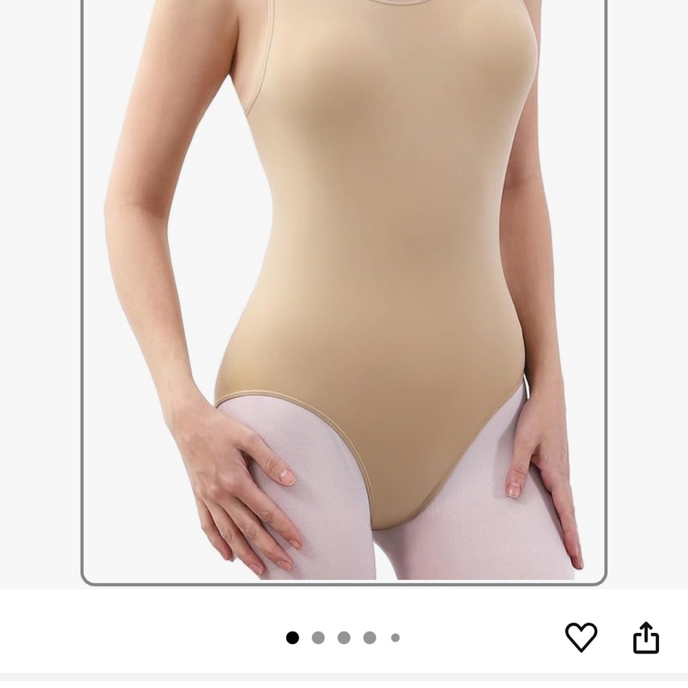 Seamless Tan Dancewear / Leo